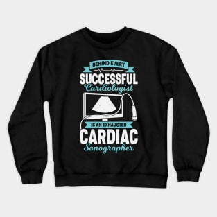 Cardiac Sonographer Gift Crewneck Sweatshirt